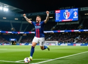 圣埃蒂安力克甘冈，赢得比赛胜利