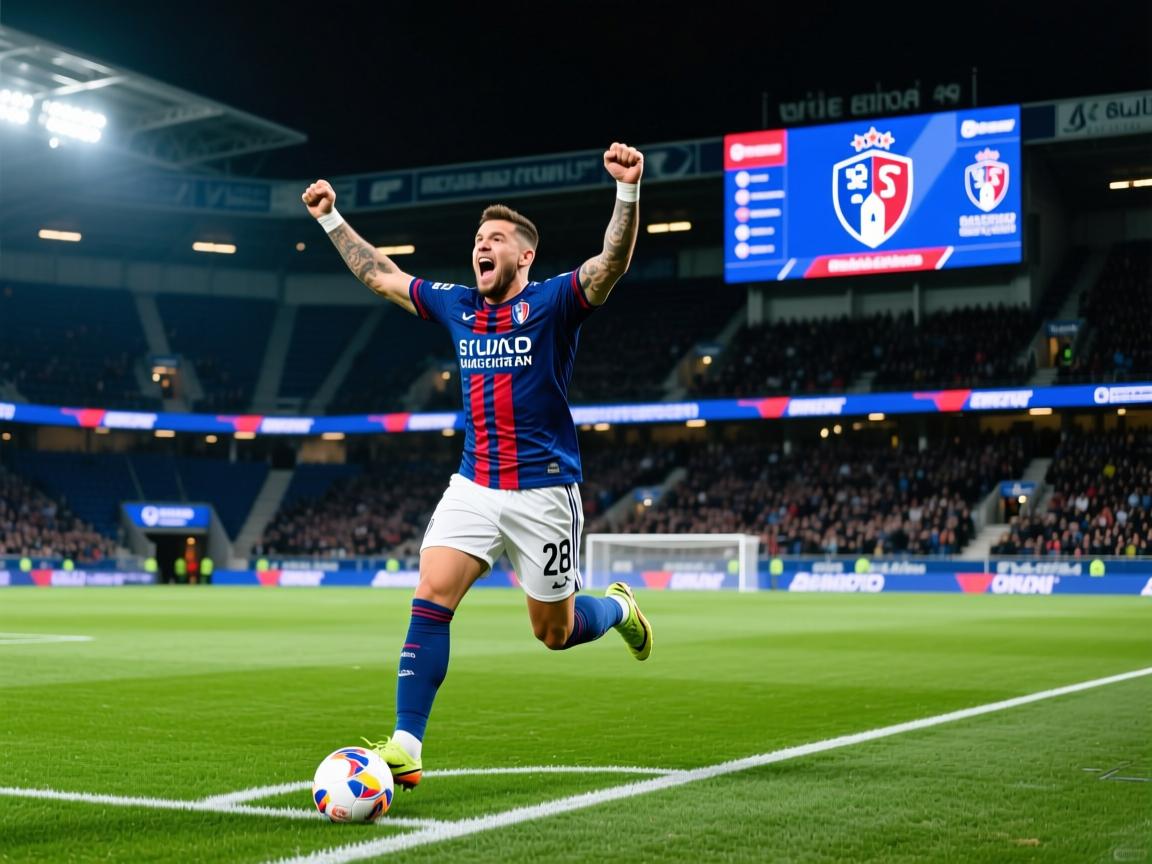 圣埃蒂安力克甘冈,赢得比赛胜利